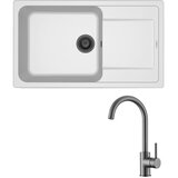 ELLECI set life 410 + slavina vida grafit/bianco Cijene