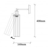 Opviq Zidna lampa, 521SHN2199 | shoptok.hr