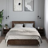  Noćni ormarić 2 kom boja smeđeg hrasta 40 x 30 x 40 cm drveni | shoptok.hr