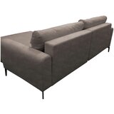 MID.YOU KOTNA SEDEŽNA GARNITURA, gladka tkanina svetlo rjava | Shoptok.si