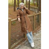 InStyle Rainproof 4601 Coat with Fleece Inner - Tan Cene