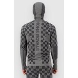 Mons Royale Ascender Merino Hooded Funkcijska majica dried sage / black | Shoptok.si