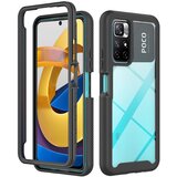 Techsuit Defense360 Pro + Zaštita zaslona - Xiaomi Poco M4 Pro 5G - crna | shoptok.hr