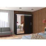 ADRK Klizni ormar s ogledalom TOM 180 cm - CRNA | shoptok.hr