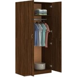  Ormar boja smeđeg hrasta 90 x 52 x 200 cm od konstruiranog drva | shoptok.hr