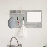  Vješalica za kapute na zidu Zidne Betonski sivi 90 x 10 x 50 cm | shoptok.hr