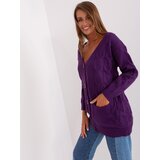 Wool Fashion Italia Sweater-AT-SW-2241.36P-Dark Purple | Shoptok.si