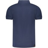 ACCADEMIA MILITARE MILITARY ACADEMY MEN&#39;S BLUE SHORT SLEEVE POLO | shoptok.hr