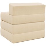 SOFA na razvlačenje Krem 200 x 70 x 15 cm Kordura tekstil | Eponuda.com