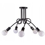 Toolight Stropna svjetiljka Paradise 5 Crna 392252 Cijene