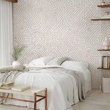  Foto tapeta - Geometric Pattern Shades of Gold and Marble Stone 350x256 | shoptok.hr