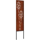  Privatnost u vrtu Rezbarija Rđa 32 x 140 cm Otporni čelik - Otporni čelik Šesterokutni 32 x 140 cm | shoptok.hr
