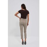 Marisse Women's Trousers L-Sp-4015 Brown_Off White | ePonuda.com