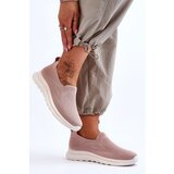 EVENTO PE1 Women's Textile Slip-on Sneakers Pink Adiora | Shoptok.si