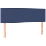  Krevet s oprugama i madracem plavi 140 x 190 cm od tkanine | shoptok.hr