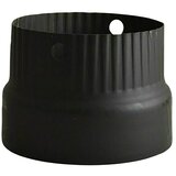 Reducir Redukcija za dimovodnu cijev (Promjer: 120 mm - 130 mm, Crne boje, Čelik) Cijene
