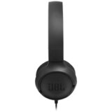 JBL naglavne slušalke z mikrofonom T500 črne | Shoptok.si