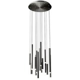  Redo 01-2060 - LED luster na sajli MADISON 16xLED/4W/230V crna | Eponuda.com