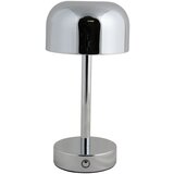 Leitmotiv LED namizna svetilka v srebrni barvi s kovinskim senčilom (višina 24,5 cm) James – | Shoptok.si