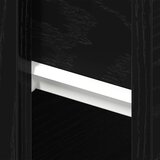  Noćni ormar 2 pcs Crni hrast 46 x 30 x 30 cm Konstruirano drvo | shoptok.hr