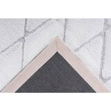 Kayoom PREPROGA Vivica 225 Weiß / Graublau 80/150 cm taftano siva, bela | Shoptok.si