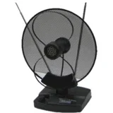 Antena sobna sa pojačalom, UHF/VHF, crna - ANT-204