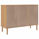  Komoda SENJA smeđa izgled ratana 112x40x80 cm masivna borovina | Eponuda.ba