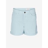 Noisy May Light blue denim shorts Smiley - Women | Shoptok.si