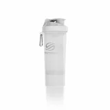 Smart Slim športni shaker + rezervoar barva Pure White 500 ml
