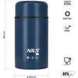  Nc3802 kutija za ručak 1000 ml plava nils kamp | shoptok.hr