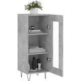  Komoda siva boja betona 34,5x34x90 cm od konstruiranog drva | shoptok.hr