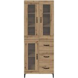  Highboard Umjetnički hrast 69,5 x 34 x 180 cm Konstruirano drvo | shoptok.hr