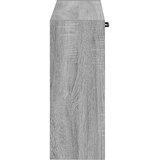  Ormar za cipele na zidu HAARLEM 71 x 17 x 43 cm Siva Sonoma | shoptok.hr