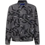 Karl Lagerfeld jeans Prijelazna jakna plava / sivi traper / crna / bijela | shoptok.hr