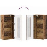 vidaXL Kabinetski zidni Staro drvo 55 x 29 x 100 cm Konstruirano drvo | shoptok.hr