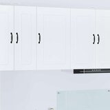 vidaXL Stenska kuhinjska omarica Bela 50 x 31 x 80 cm Konstruiran les | Shoptok.si