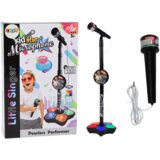  Microphone with Stand for Children, Adjustable, Black Cijene