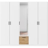 Boxxx OMARA ZA OBLAČILA, bela, hrast artisan Slike