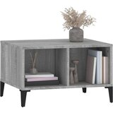  Klubska mizica siva sonoma 60x50x36,5 cm inženirski les, (20712461) | Shoptok.si