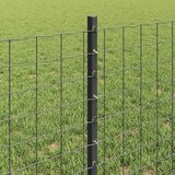  Stup za ogradu 5 pcs Siva 60 cm Čelik | shoptok.hr