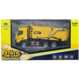 Garbage truck metal mobile Huina Yellow 1:50 | shoptok.hr