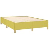  Okvir kreveta bez madraca zeleni 140x190 cm od tkanine | shoptok.hr