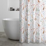 Catherine Lansfield Zavesa za tuš 180x180 cm Enchanted Twilight Animals – | Shoptok.si