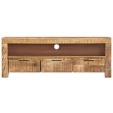 Maison Chic TV omarica - TV stojalo - Televizijska omarica 110x30x40 cm robusten mangov les, (21701201) | Shoptok.si