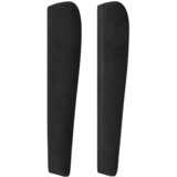  Uzglavlje s ušima crno 183x23x118/128 cm baršunasto | shoptok.hr