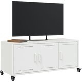 TV ormarić bijeli 100,5 x 39 x 43,5 cm čelik | shoptok.hr