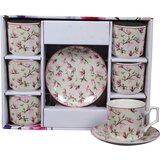 Sigma Set šolja za kafu, porcelan, 160ml 6/1 (Lust/Pin) YK160-ZY-9017 Cene