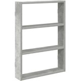 vidaXL Zidna polica beton siva 43x9x60 cm konstruirano drvo | shoptok.hr