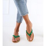 Gemre Green flip-flops decorated with stones Liwiros | shoptok.hr