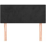 Uzglavlje crno 90x5x78/88 cm baršunasto | shoptok.hr